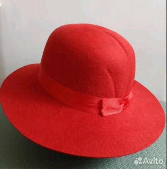 Шляпа фетровая женская