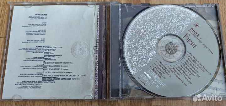 Музыкальные cd диски фирменный