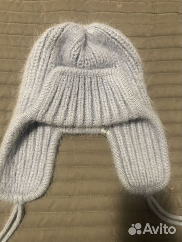 Шапка ушанка зимняя женская