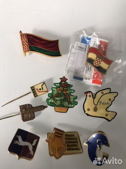 Значки ссср/советские и зарубежные