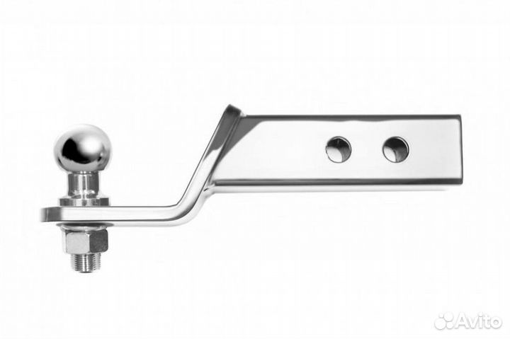 Кронштейн под квадрат фаркопа в сборе, нержавейка