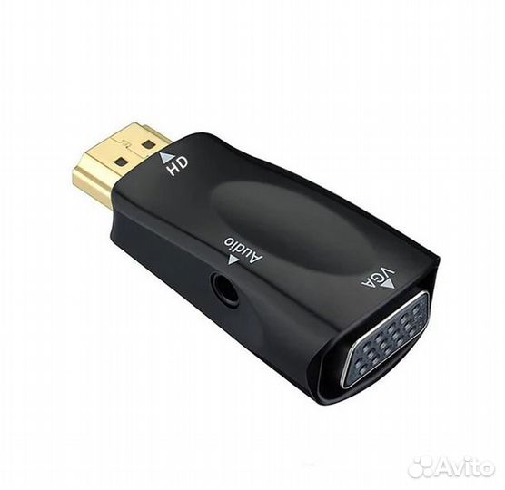 Переходник hdmi (штекер) /VGA (гнездо), аудиокабел