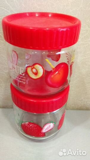 Банки стеклянные для сыпучих продуктов