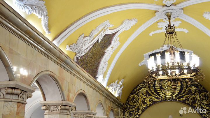 Подземные дворцы Москвы - экскурсия в метро