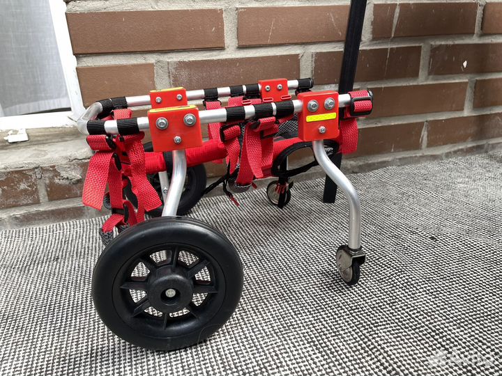 Инвалидная коляска для собак 4 колеса