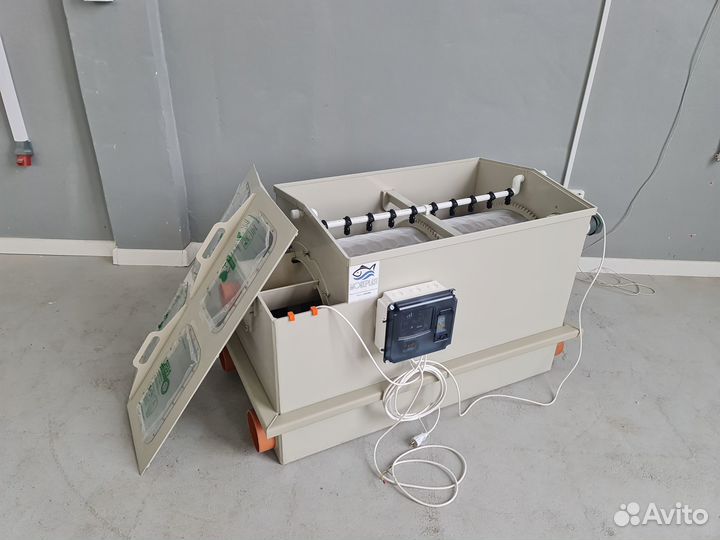 Барабанный фильтр для пруда и узв 100куб (c4a8)