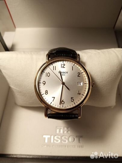 Продам золотые часы Tissot