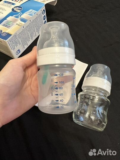 Бутылочки avent новые