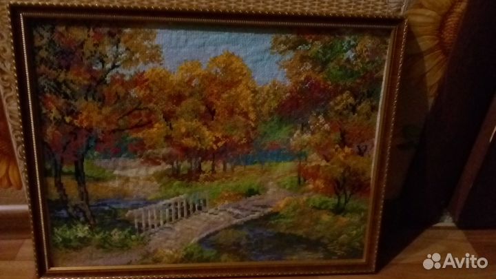 Картины, вышитые крестиком