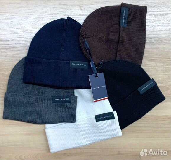 Шапка Tommy Hilfiger шерсть