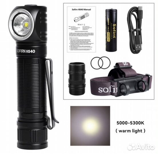 Налобный фонарик Sofirn Wurkkos