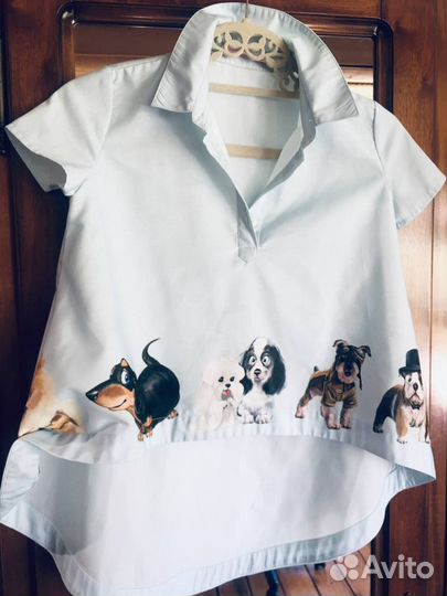 Рубашка на девочку