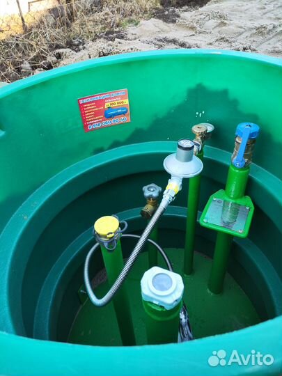 Газгольдер 2700л. Возможна установка 