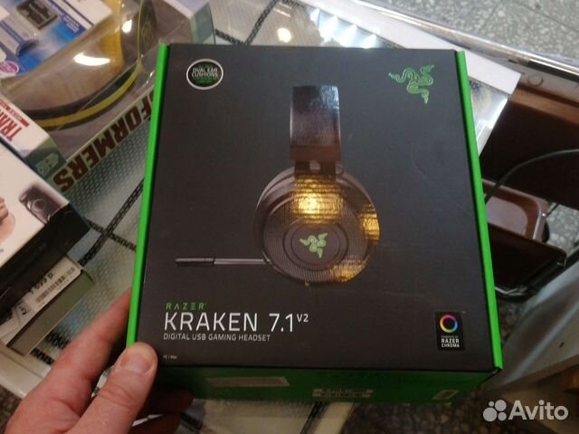 Razer Kraken 7,1 V2 черный