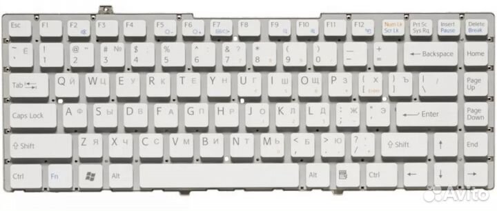 Клавиатура Sony vaio VGN-FW298Y/H OEM
