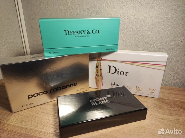 Подарочные наборы духов