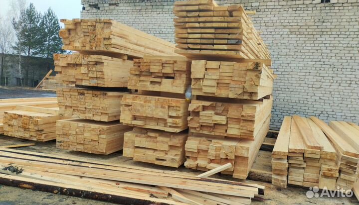 Пиломатериалы в ассортименте