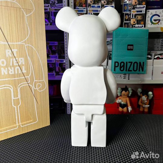 BearBrick 70см с кристаллами 1000% коллекционный