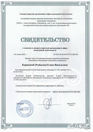 Кадастровый инженер