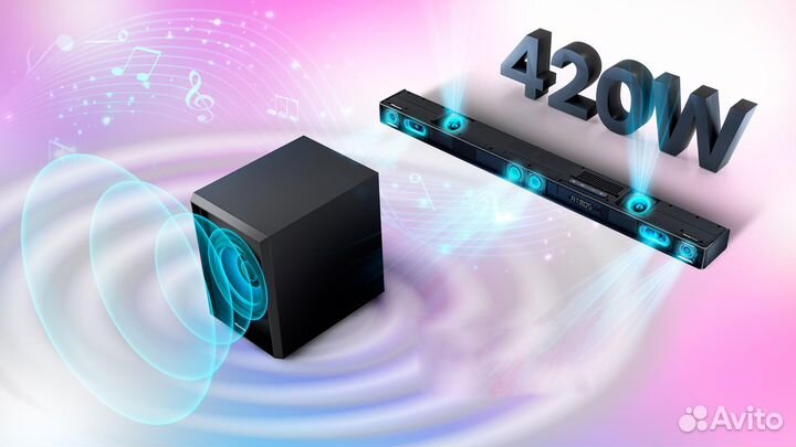 New Саундбар Hisense U3120G 420w 3.1.2