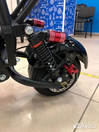 Электроскутер CityCoco White Siberia mini R 1200W