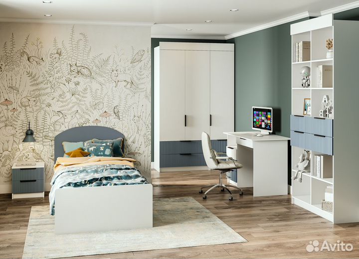 Мс Лавис Тумба Корпус Дуб Бунратти Белый