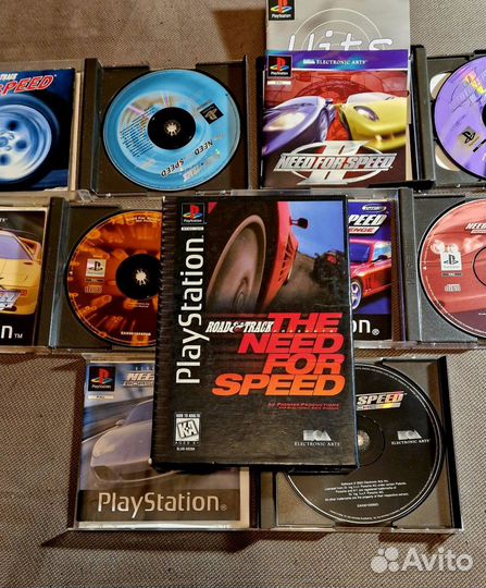 NFS Collection PS1 лицензия