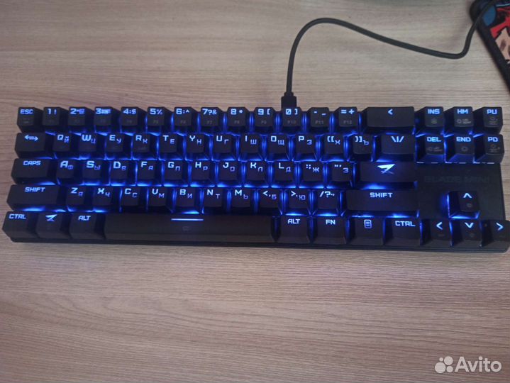 Механическая клавиатура чёрная Z gaming blade mini