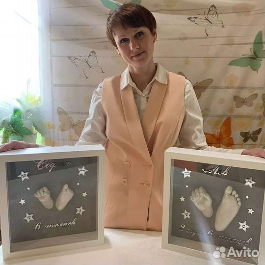 3d слепки ручек и ножек