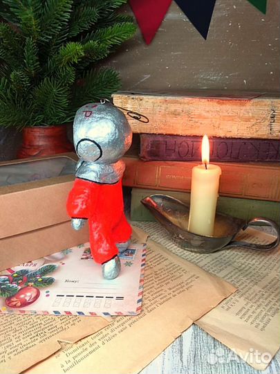 Ватная ёлочная игрушка,продаю