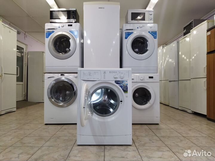 Стиральная машина узкая Indesit с гарантией