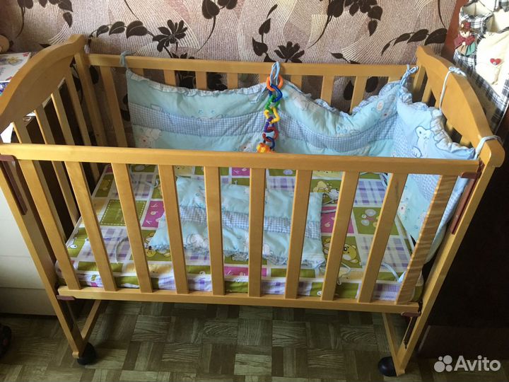 Кровать детская, качество 5+ ортопедический матрас