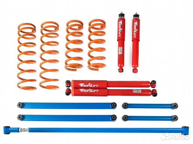 Комплект лифта подвески +50 мм Нива 2121-21213