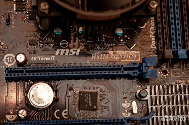 Материнская плата MSI H61M-G35 (G3) + i5 2320