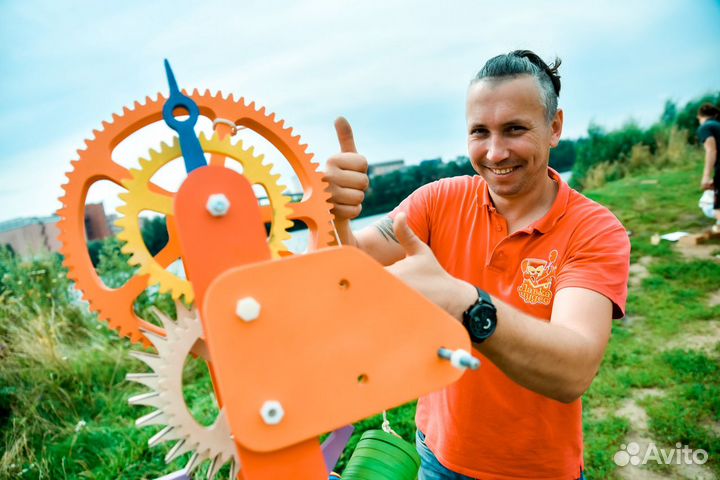 Конструктор гигант реквизит для тимбилдинга