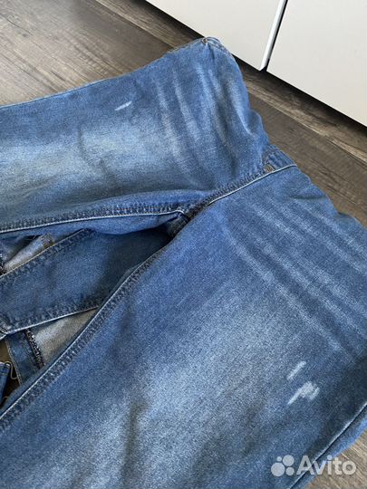 Джинсовый комбинезон