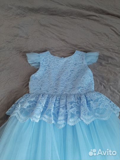 Платье для принцессы+туфли/балетки