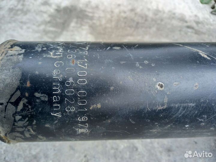 Пневморессора ман и прицеп