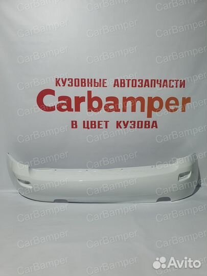Задний бампер Калина 1 хетчбэк 1119 в цвет Белый