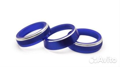 Накладки блока климат контроля синие Suzuki Jimny