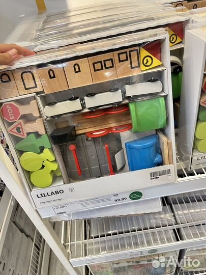 IKEA lillabo железная дорога наборы