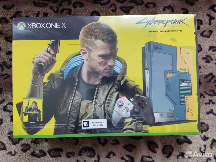 Xbox one x cyberpunk 2077 edition 1tb новый