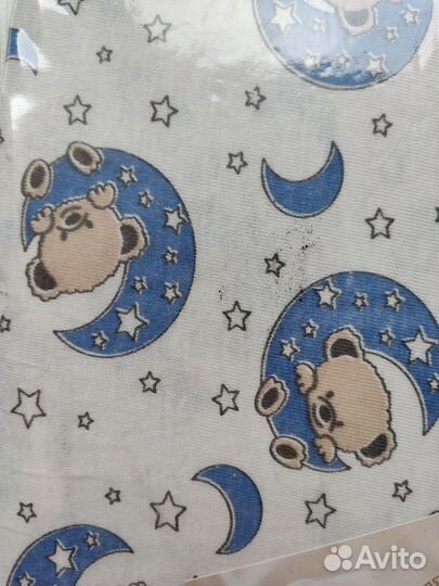 Простынь на резинке 120 60