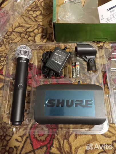 Микрофон shure BLX24E/PG58-K3E