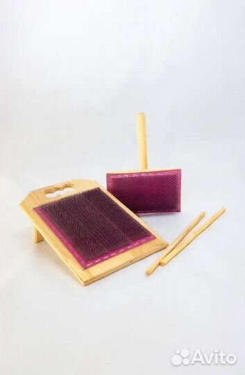 Кардерная доска для шерсти