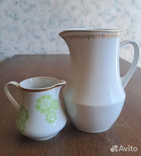 Кувшин, молочник, соусник СССР. Рига