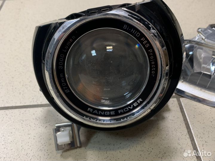 Линза фары ренж ровер спорт l494