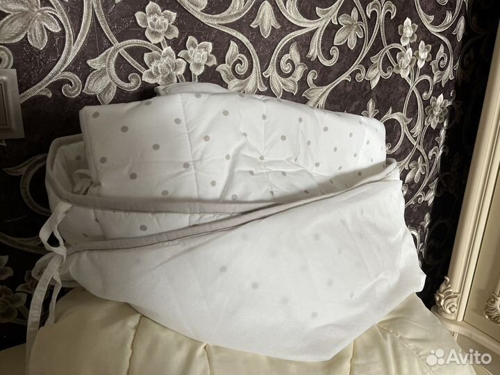 Бортики икея в кроватку