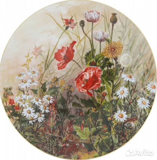 Тарелки декоративные. Чешский фарфор concordia