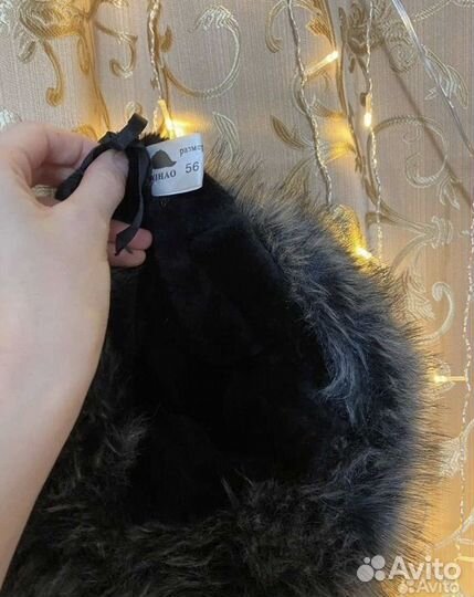 Мужская зимняя шапка ушанка